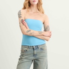 SKIMS Women's Cotton Jersey Tube Top in Water