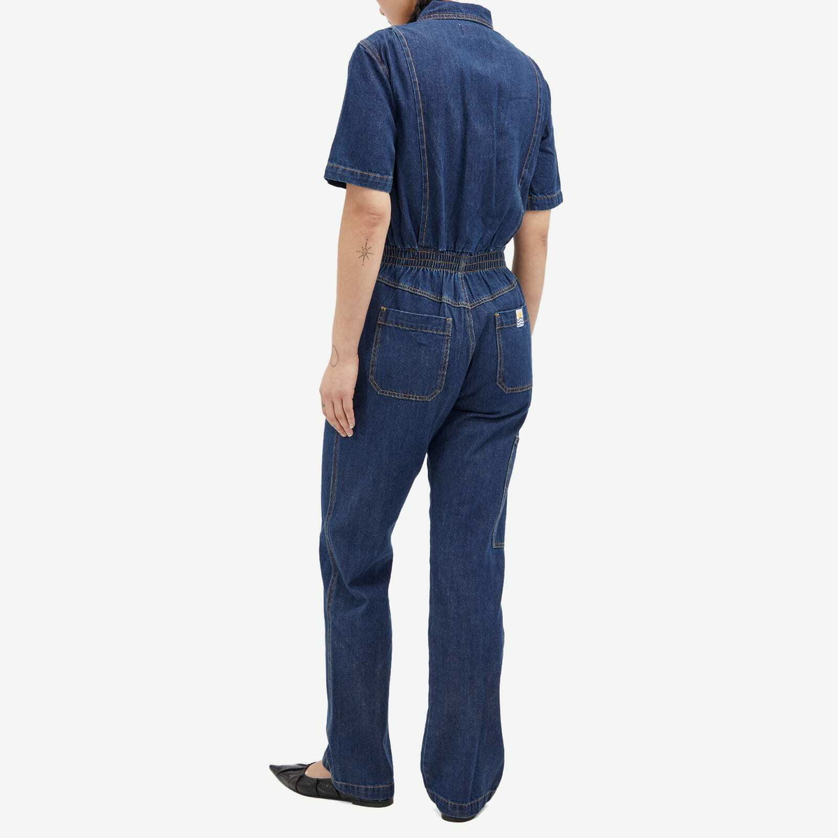 L.F. Markey Women's Danny SS Boilersuit in Indigo