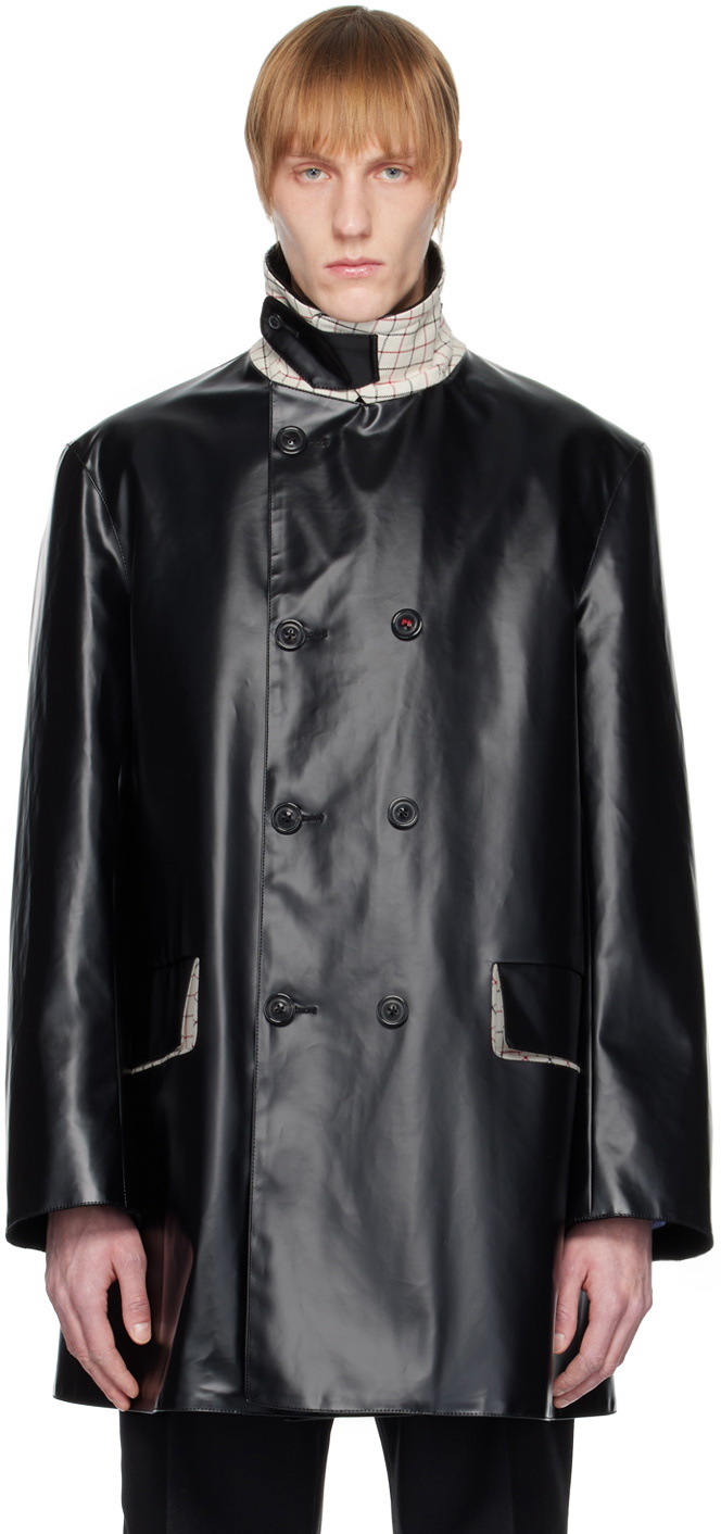 Maison Margiela Black Caban Jacket Maison Margiela