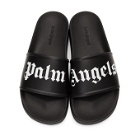 Palm Angels Black Pool Slides