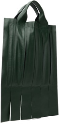 T/SEHNE SSENSE Exclusive Green Accordion Tote