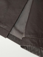 LEMAIRE - Leather Jacket - Brown