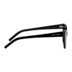 Saint Laurent Black Lily Cat-Eye Sunglasses