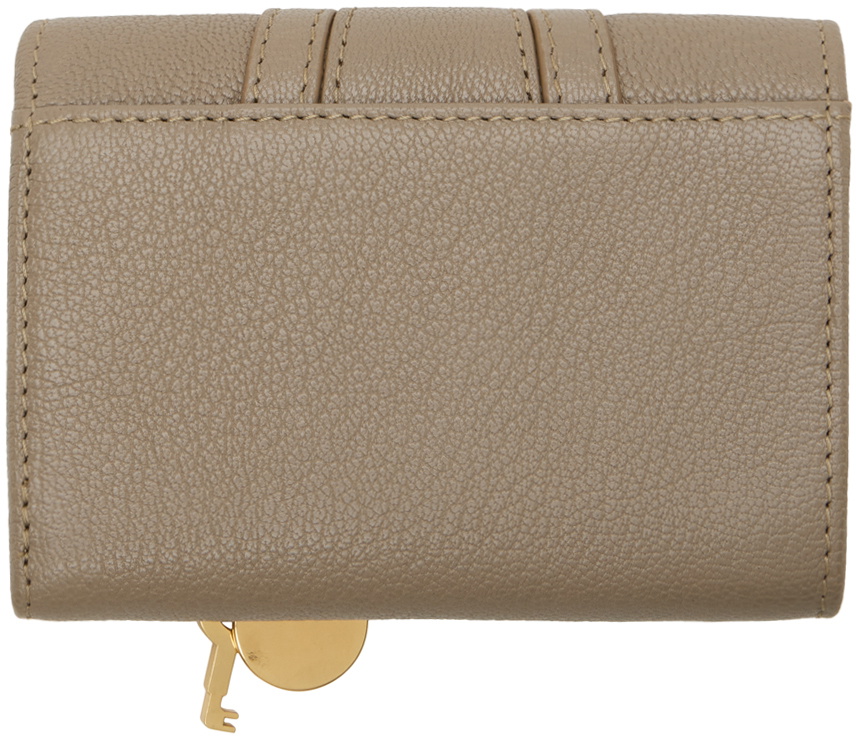 See by Chloé Gray Hana Compact Wallet