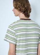 Brain Dead Looped Stripe T-Shirt