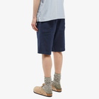 NN07 Men's Keith Linen Shorts in Navy Blue