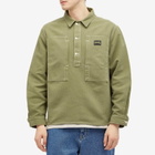 Stan Ray Men's Popover Painters Shirt in Olive Bedford Cord