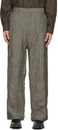 Acne Studios Grey Suit Trousers