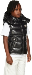 Moncler Enfant Kids Black Ania Down Vest