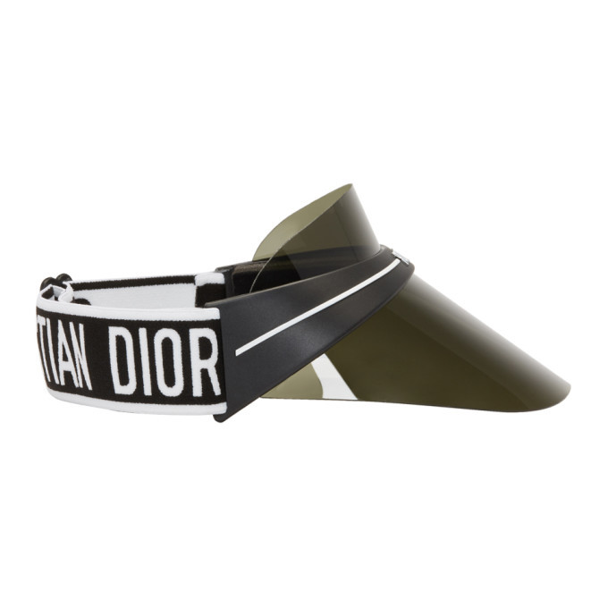 Black & White Tinted Diorclub1 Visor
