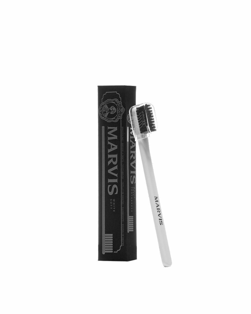 Photo: Marvis Toothbrush White - Mens - Beauty|Grooming