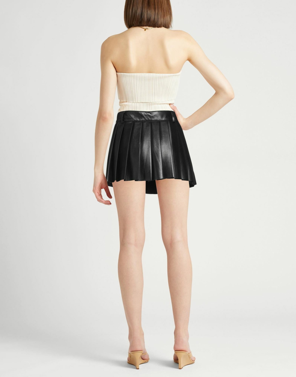 Jucca Womens Mini skirt in Beige