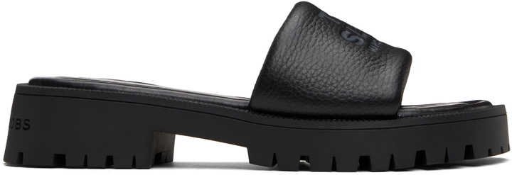 Photo: Marc Jacobs Black 'The Lug Sole Slide' Sandals