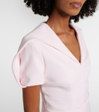 Safiyaa Leighton crêpe top