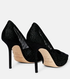 Jimmy Choo - Love 100 glitter pumps