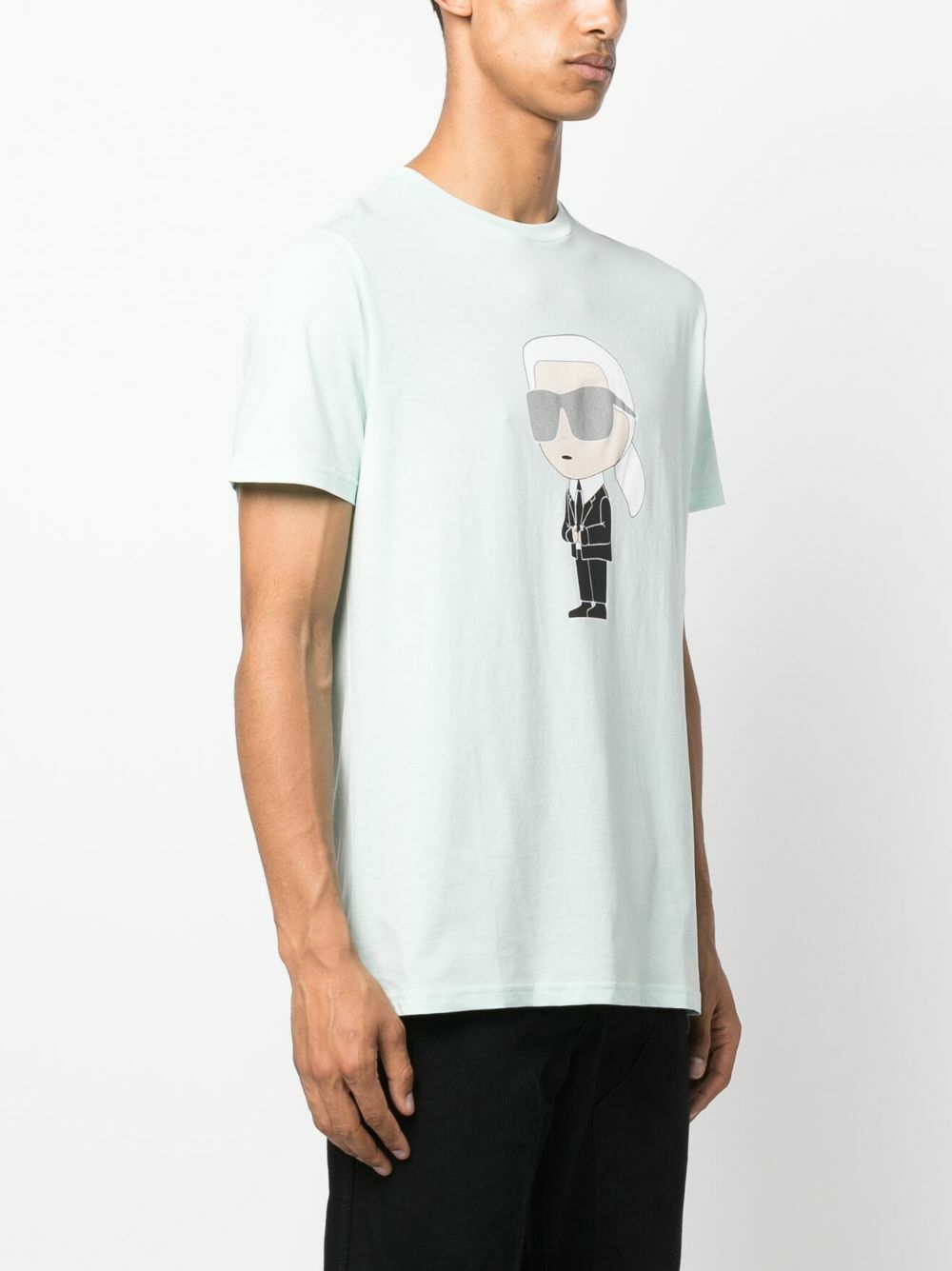 Karl Lagerfeld Tshirt Cap Logo Navy Blue