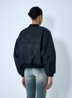 Balenciaga Zip-Front Bomber Jacket