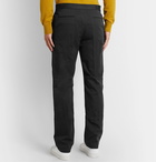 The Row - Black Walker Cotton and Cashmere-Blend Drill Trousers - Black