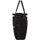 Palm Angels Black Logo Shopper Tote