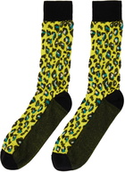 Versace Yellow Leopard Socks