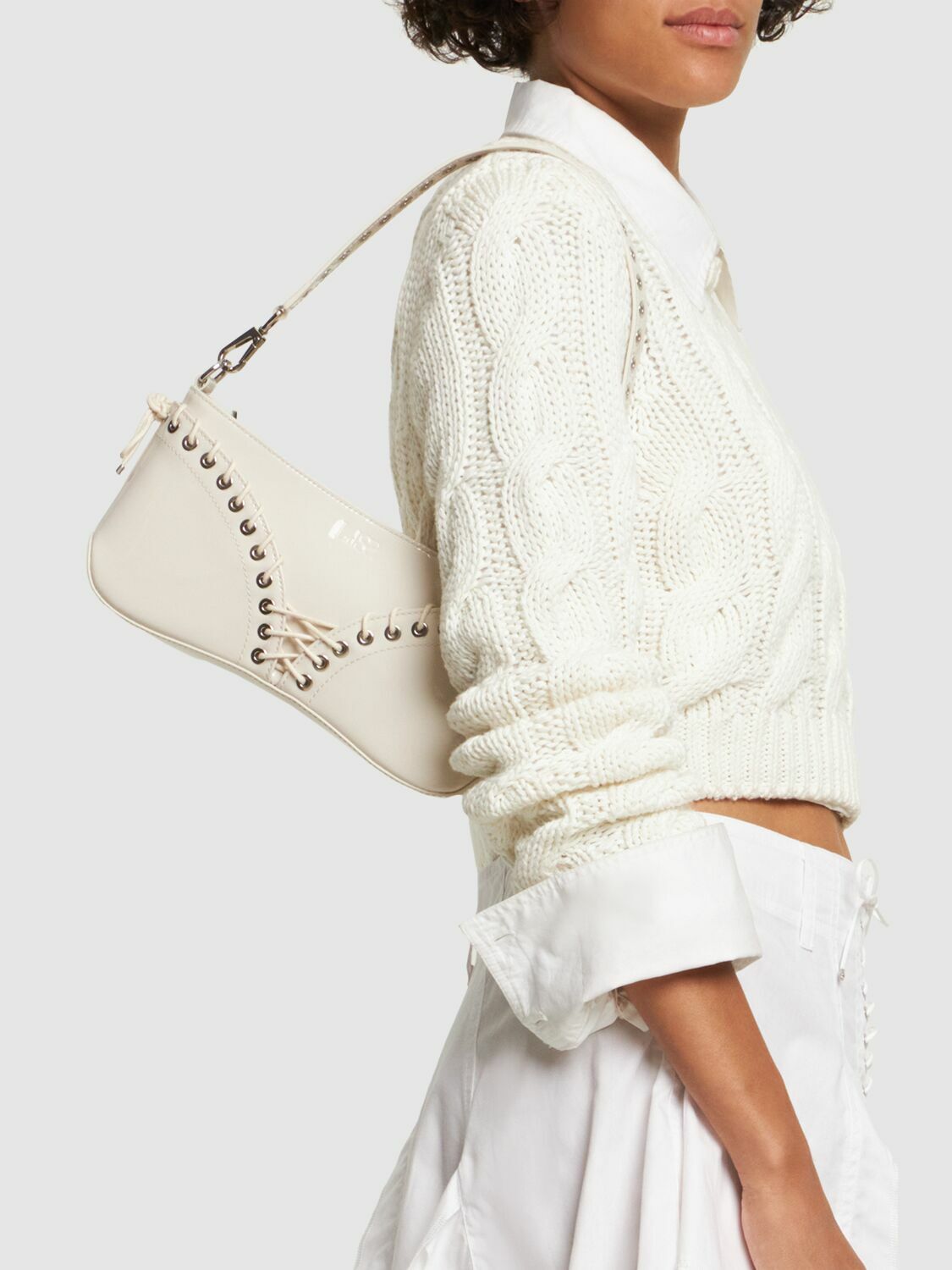【関税込み】Ludovic de Saint Sernin ブラック Cleavage バッグ Ludovic De Saint Sernin Cleavage bag