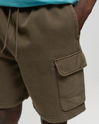 Patta Classic Washed Cargo Jogging Shorts Brown - Mens - Cargo Shorts