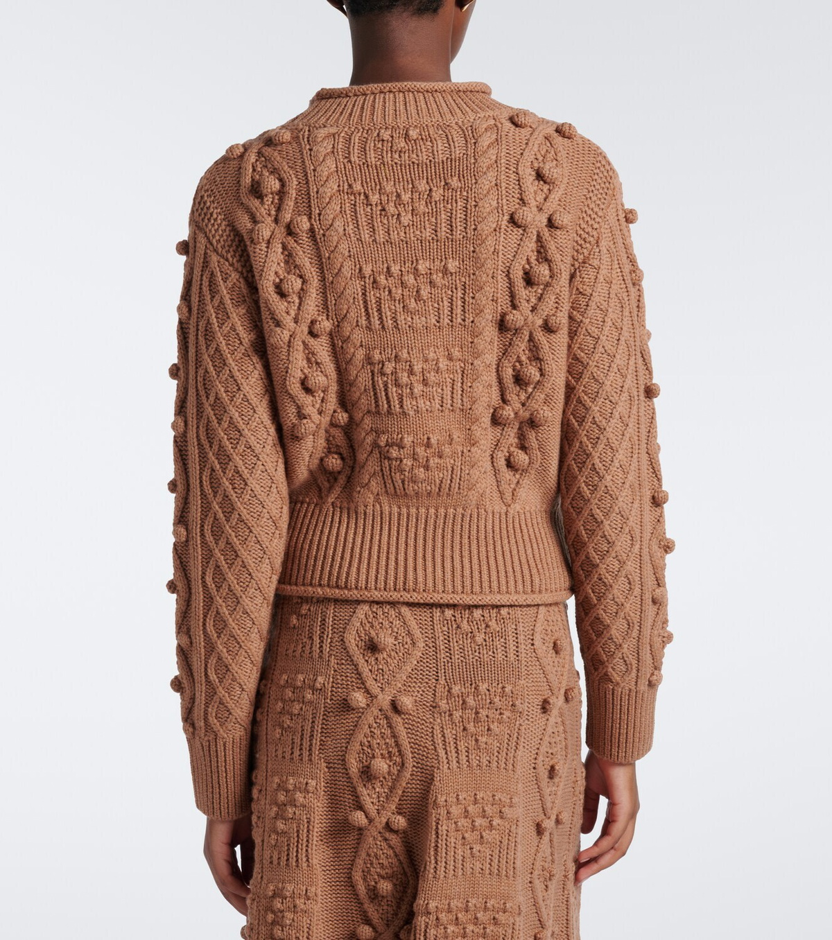 Emilia Wickstead Milo cable-knit wool sweater