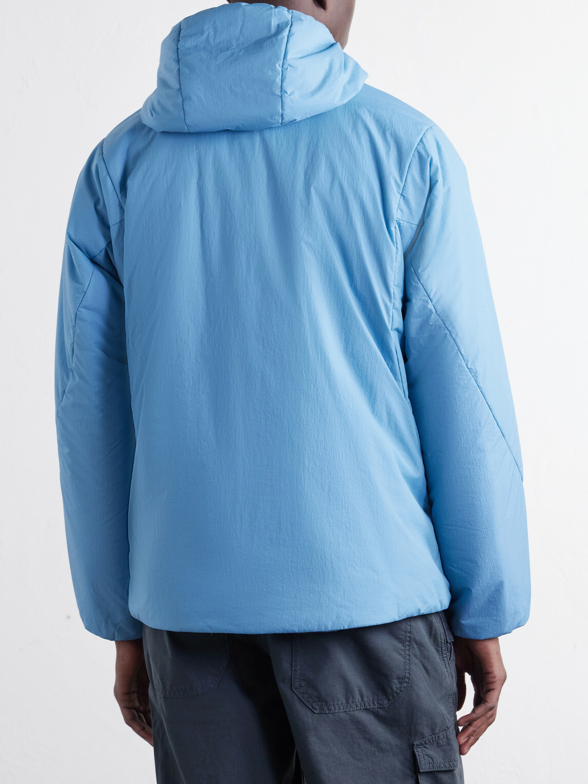 Goldwin - Tsubai Hooded Padded Shell Ski Jacket - Blue