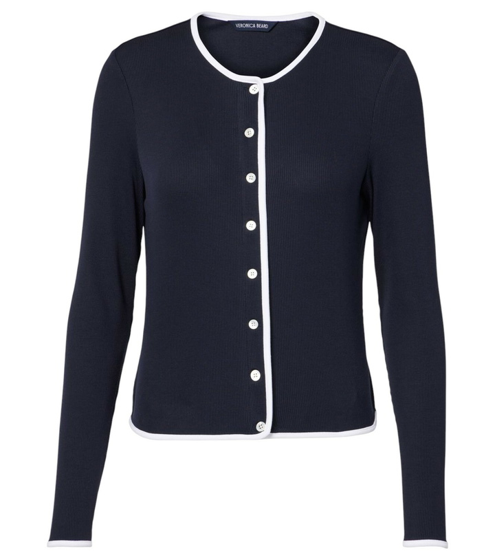 Photo: Veronica Beard Wilmer cotton-blend cardigan