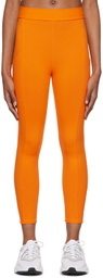 Live the Process Orange Crystal Sport Leggings