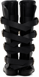 Ann Demeulemeester Black Siver Soft Boots