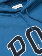 Pop Trading Company - Arch Logo-Appliquéd Cotton-Jersey Hoodie - Blue