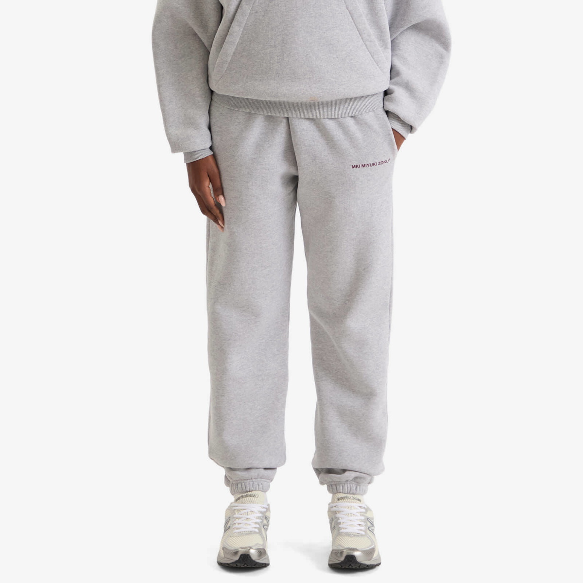 MKI Women's Uniform Joggers Presented by END. in Grey/Burgundy