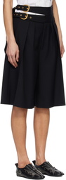 Chloé Black Double Waistband Shorts