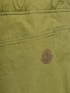MONCLER - Cotton Satin Pants
