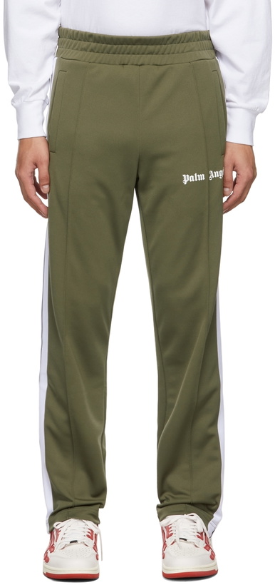 Photo: Palm Angels Khaki Classic Track Pants