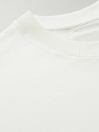 Jil Sander - Logo-Printed Cotton-Jersey T-Shirt - Neutrals