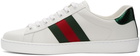 Gucci White Bee New Ace Sneakers