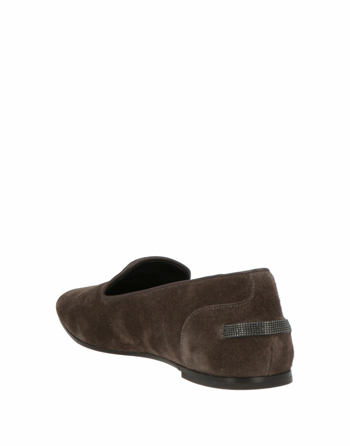 Brunello Cucinelli Womens Loafers Dark in Brown