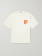 DISTRICT VISION - California Printed Cotton-Jersey T-Shirt - White