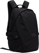 Y-3 Black Staple Backpack