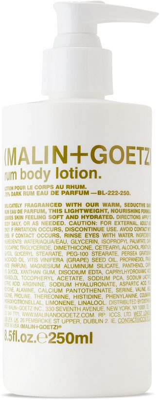 Photo: MALIN + GOETZ Rum Body Lotion, 250 mL