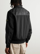Stone Island - Logo-Appliquéd Panelled Nylon Metal Hooded Jacket - Black