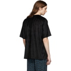 Needles Black Velour T-Shirt