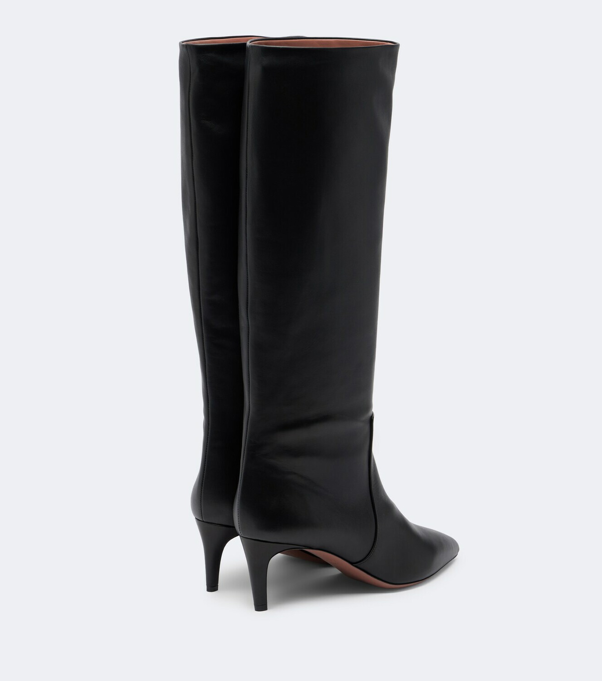 Paris Texas Stiletto leather knee-high boots