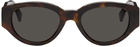 RETROSUPERFUTURE Tortoiseshell Drew Mama Sunglasses