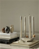 Ferm Living Dryp Candles   Set Of 2 Grey - Mens - Home Deco/Home Fragrance