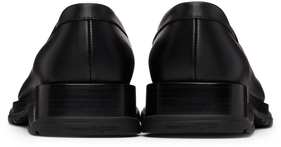 Alexander McQueen Black Swilly Loafers Alexander McQueen display picture 2