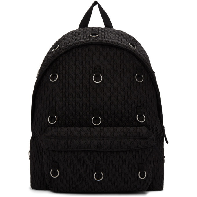 Photo: Raf Simons Black Eastpak Edition Padded Loop Quilted Backpack