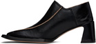 Miista Black Autumn Mule Heels